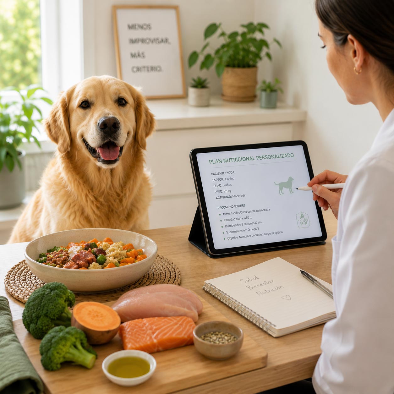 Consulta online nutrición veterinaria
